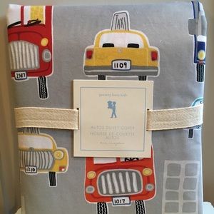Pottery Barn Kids Autos Duvet Cover (twin size)